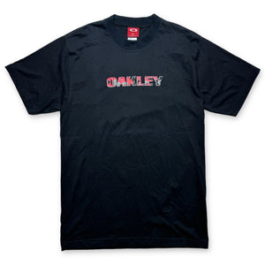 Early 2000's Oakley Spellout Tee - Extra Large