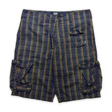 Load image into Gallery viewer, Early 2000&#39;s Stüssy Plaid Cargo Shorts - 32&quot; Waist