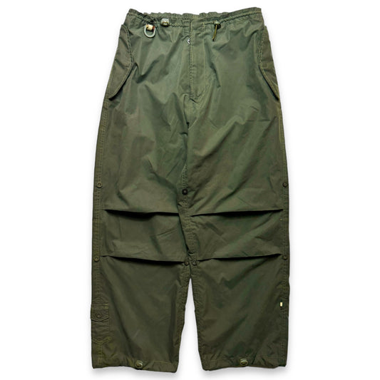 Early 2000's Maharishi Deep Green Baggy Snopant - 30" Waist