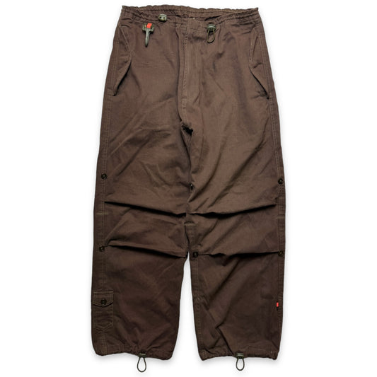 Early 2000's Maharishi Chocolate Brown Baggy Snopant - 30" Waist