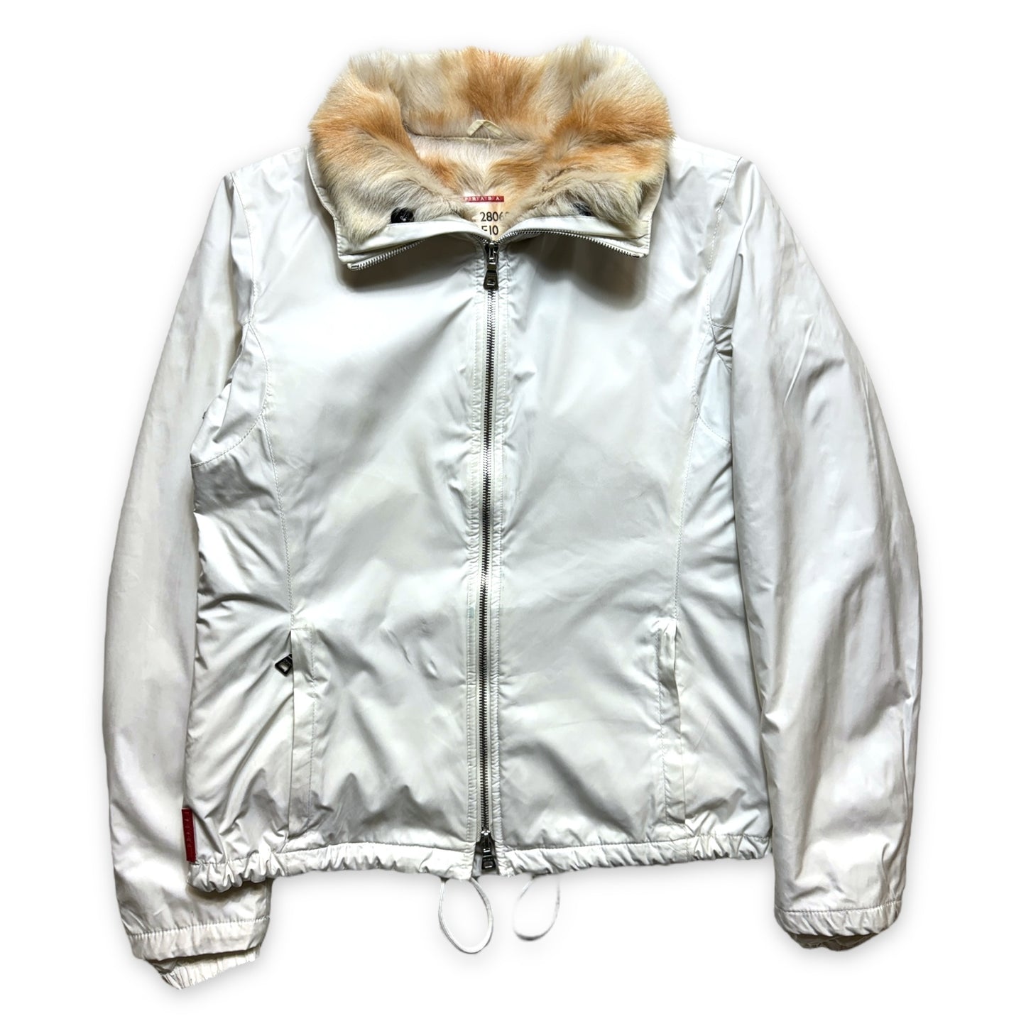 Early 2000's Prada Dyed Goat Fur Lined Jacket - Womens 6-8