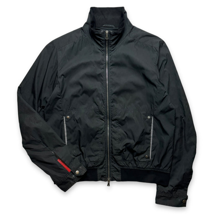 Prada Sport Black Harrington Jacket - Medium / Large