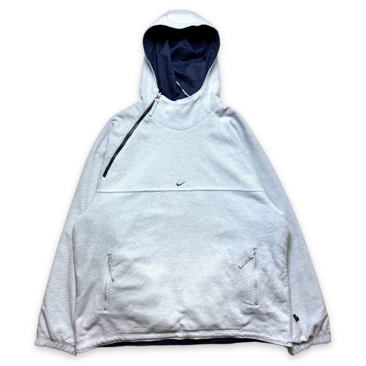 Early 2000's Nike 2in1 Reversible Nylon/Fleece Pullover