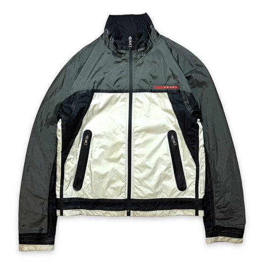 Prada Sport Reversible 2in1 Taped Seam Harrington Jacket - Medium