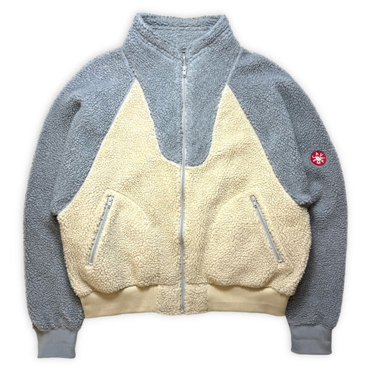 Cav Empt Light Grey/Cream Boa Fleece - Medium