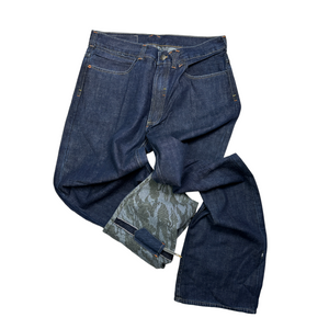 Early 2000's Maharishi Baggy Washed 14oz Japanese Redline Denim Jeans - Multiple Sizes