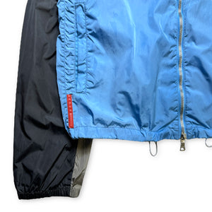 Early 2000's Prada Sport Tri-Colour Packable Nylon Jacket - Small / Medium