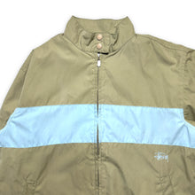 Load image into Gallery viewer, 1990&#39;s Stüssy Cropped Spellout Harrington Jacket - Small