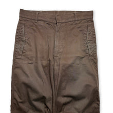 Charger l&#39;image dans la galerie, Pantalon en coton épais brodé marron Maharishi - Moyen