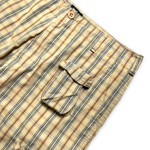 Load image into Gallery viewer, Late 90&#39;s Stussy Check Multi-Pocket Shorts - 34&quot; Waist
