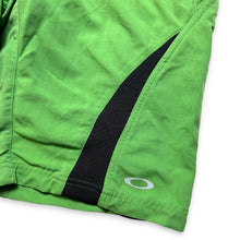 Load image into Gallery viewer, Oakley Lime Green Panelled Carpenter Pocket Shorts - 32&quot; Waist