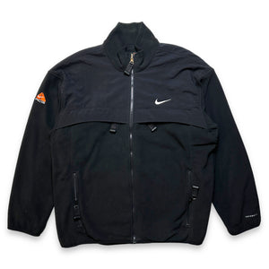 Nike ACG Jet Black Zipped Fleece - Extra Large / Extra Extra Large