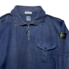 Load image into Gallery viewer, Late 1990&#39;s Stone Island Navy Quarter Zip - Extra Extra Large