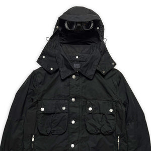 CP Company Baruffaldi Black Technical Hooded Jacket SS08' - Small