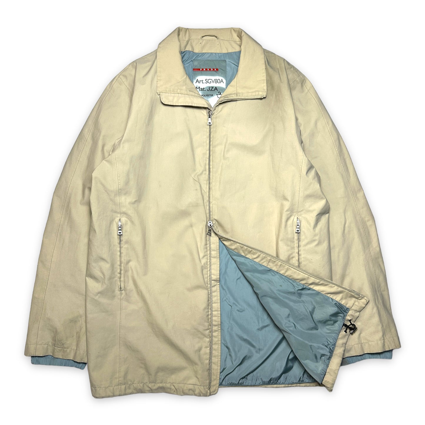 Prada Sport Beige Gore-Tex Jacket - Extra Large