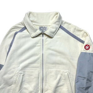 Cav Empt Oversized Off White Zipped Jacket - Large / Extra Large