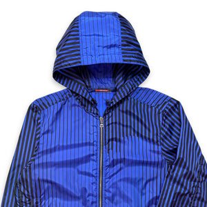 2008 Prada Sport Royal Blue Lines Jacket - Small / Medium