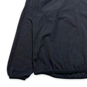 Early 2000's Nike Tonal Centre Swoosh Fleece Sweatshirt - Large