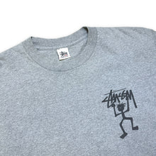 Load image into Gallery viewer, 1990&#39;s Stüssy Tribe Light Grey Tee - Extra Large