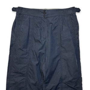 Pantalon Maharishi bleu marine à jambe droite et couture centrale - Taille 32/34"