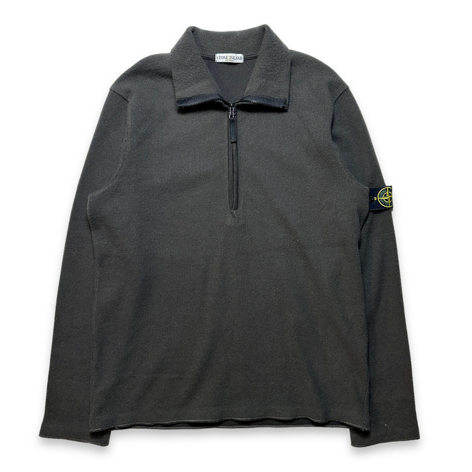 AW01’ Stone Island Quarter Zip Pullover - Large/Extra Large
