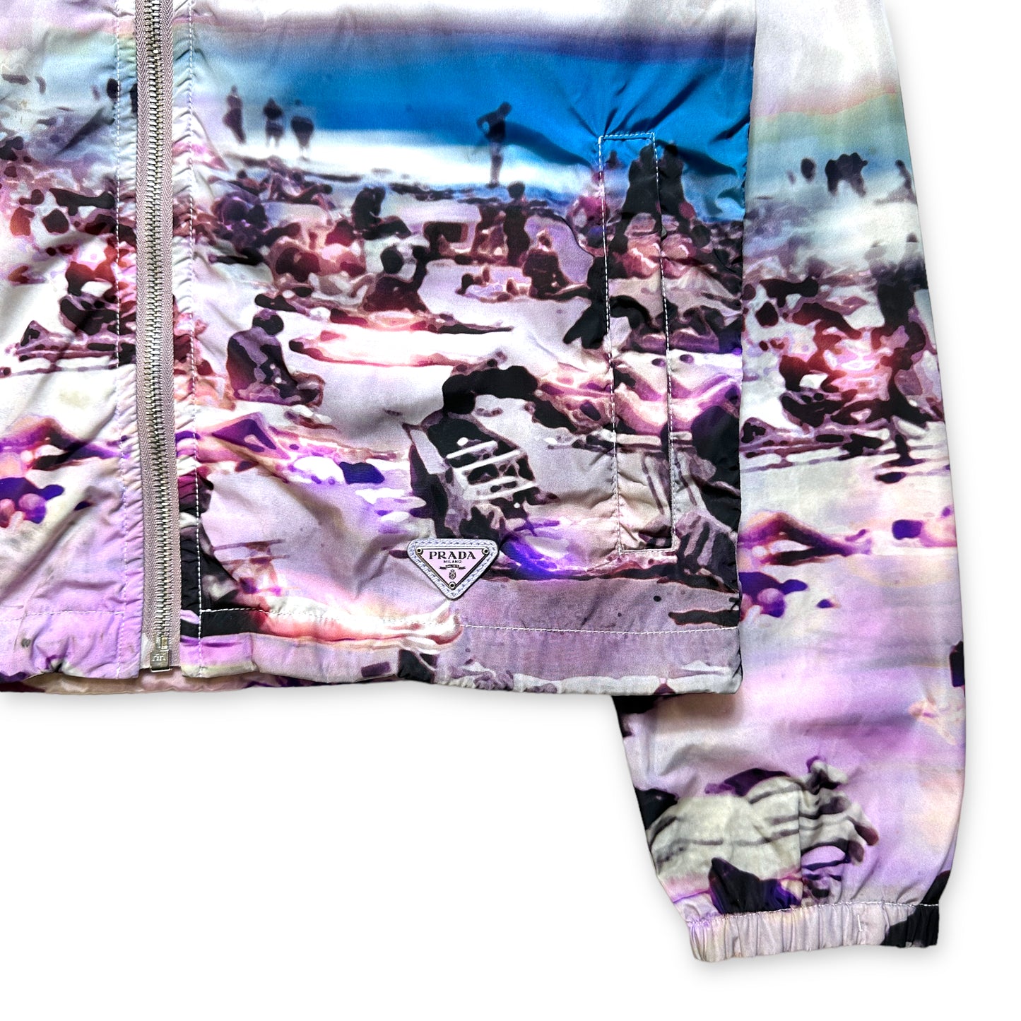 SS07' Prada Mainline Beach Nylon Shimmer Jacket
