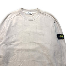Load image into Gallery viewer, Stone Island Grid Pattern Crewneck - Extra Large