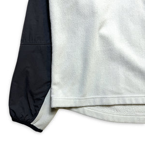 Early 2000's Nike Black/White Stash Pocket Fleece - Large / Extra Large
