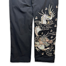 Load image into Gallery viewer, 2021 Maharishi Black Embroidered Dragon Snopant - 34&quot; Waist