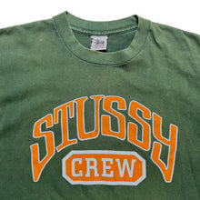 Load image into Gallery viewer, Late 1990&#39;s Stüssy Crew Tee - Medium / Large