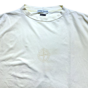 Stone Island Off White Compass Tee des années 1990 - Grand / Extra Large