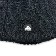 Load image into Gallery viewer, Nike ACG Jet Black Knitted Beanie