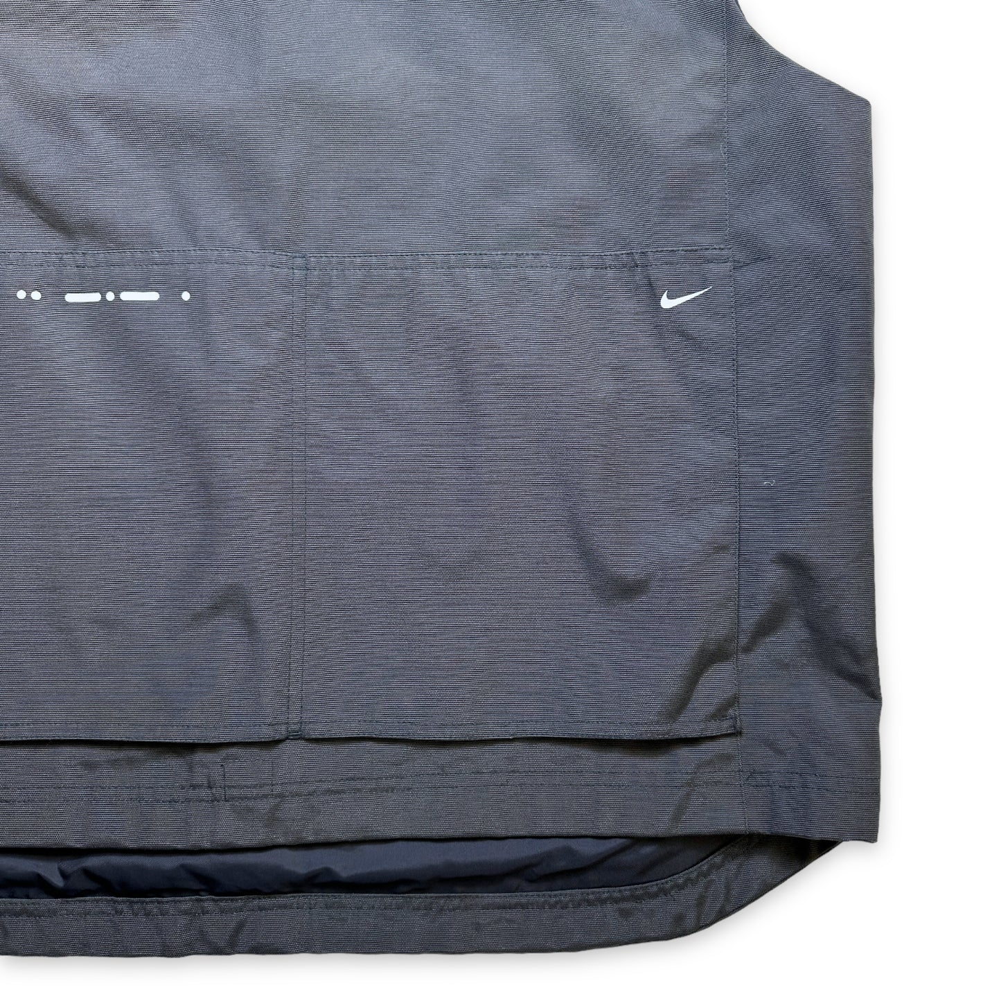 Nike Morse Code Technical Asymmetric Closure Vest - Large / Extra Large