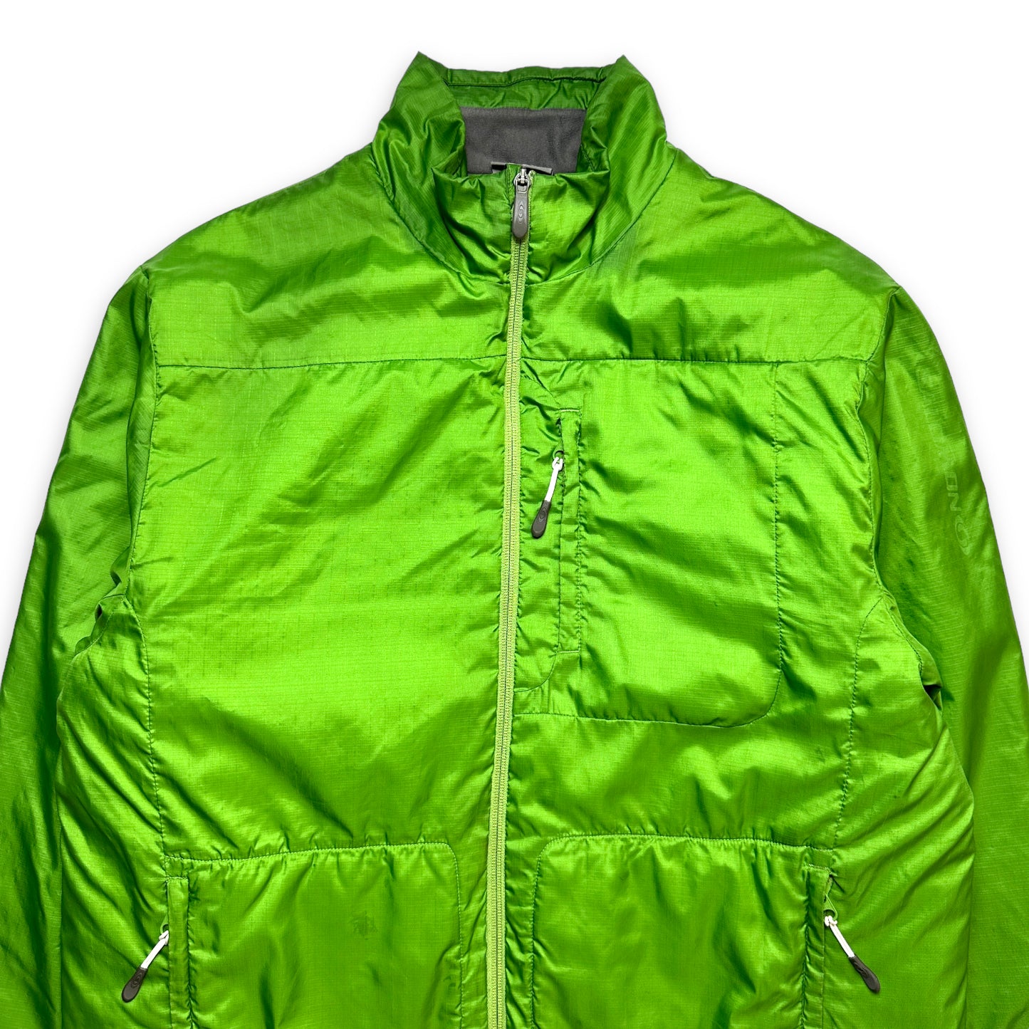 Early 2000's Salomon Bright Green Padded Jacket - Medium / Large