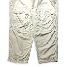 Load image into Gallery viewer, 1990&#39;s Emporio Armani Off White Knee Pocket Cargos - 30&quot; Waist