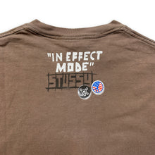 Load image into Gallery viewer, 1990&#39;s Stüssy &quot;In Effect Mode&quot; Tee - Medium / Large