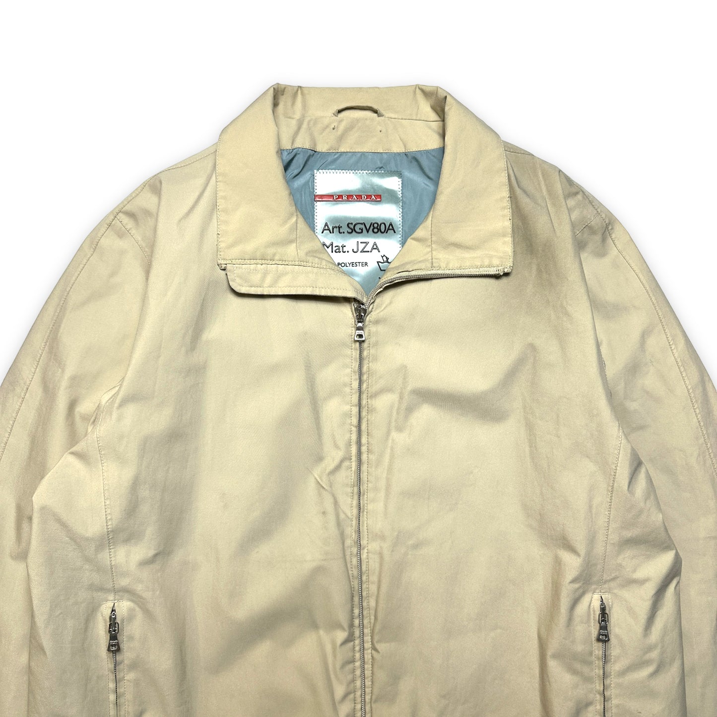 Prada Sport Beige Gore-Tex Jacket - Extra Large