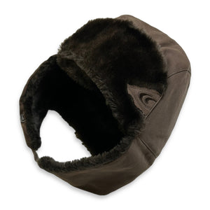 Salomon Dark Brown Ushanka Hat