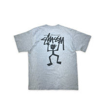 Load image into Gallery viewer, 1990&#39;s Stüssy Tribe Light Grey Tee - Extra Large