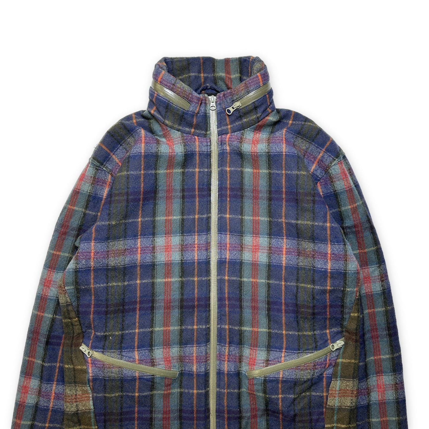 2008 Comme Des Garcons SHIRT Plaid Jacket - Large