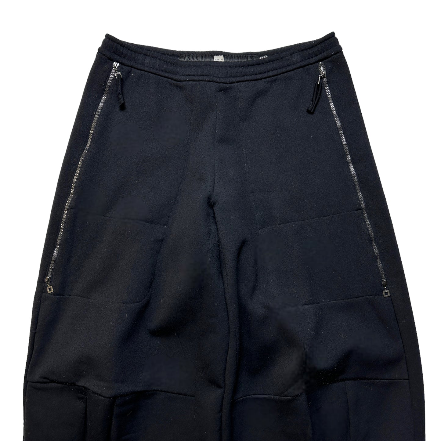 Marithé + François Girbaud Baggy Black Sweat Pant - 30" Waist