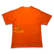 画像をギャラリービューアに読み込む, 1990 年代後半 Nike ACG オレンジ グラフィック T シャツ - M