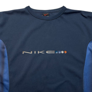 T-shirt Nike Navy avec logo central - Grand