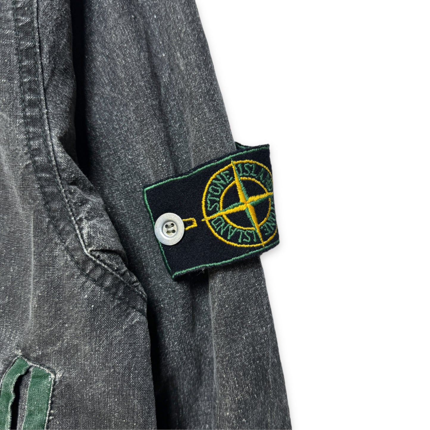 1983 Stone Island Tela Stella Veste courte asymétrique zippée - Moyen