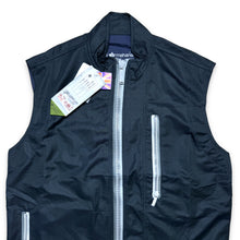Load image into Gallery viewer, Late 1990&#39;s Maharishi Midnight Navy Fine Mesh Asymmetric Vest