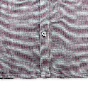 Oakley ウーブン コットン 半袖ボタン シャツ - エクストラ ラージ