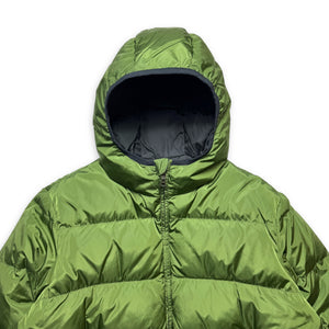 Prada Linea Rossa Bright Green Nylon Puffer Jacket - Extra Large