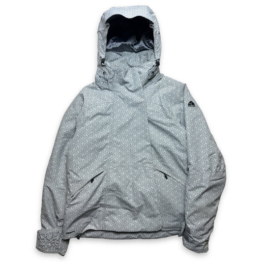 Early 2000's Nike ACG Aztek Graphic Stash Pocket Padded Jacket - Small / Medium