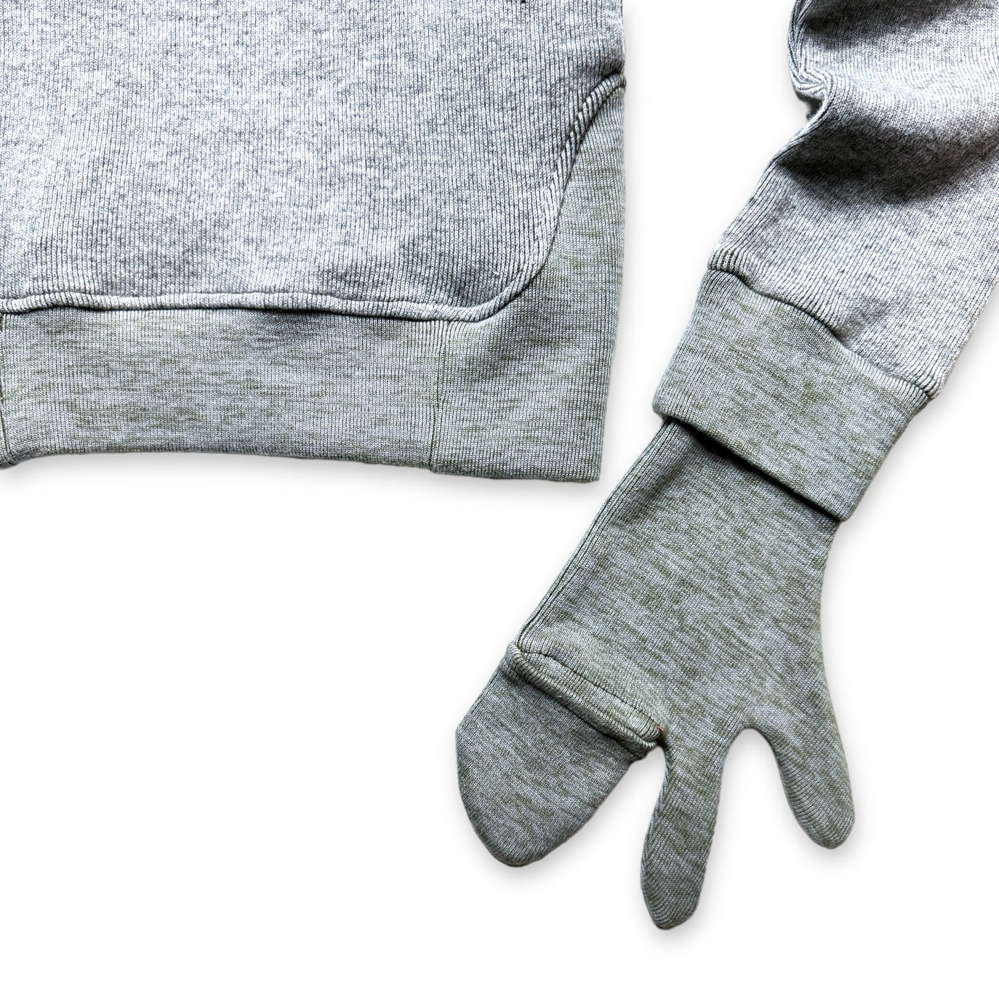 1990's Maharishi Roll Neck Knitted Pullover w/Built-In Removable Glove