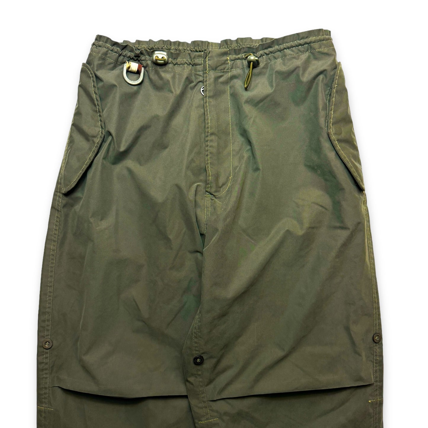 Early 2000's Maharishi Deep Green Baggy Snopant - 30" Waist